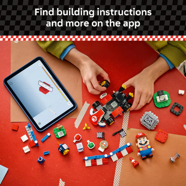 LEGO® Super Mario™: Mario Kart™ – Interactive LEGO® Mario™ & Standard Kart 72043