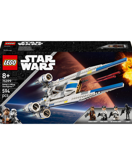 LEGO® Star Wars: Andor™ Rebel U-Wing Starfighter™ Buildable Vehicle Model 75399