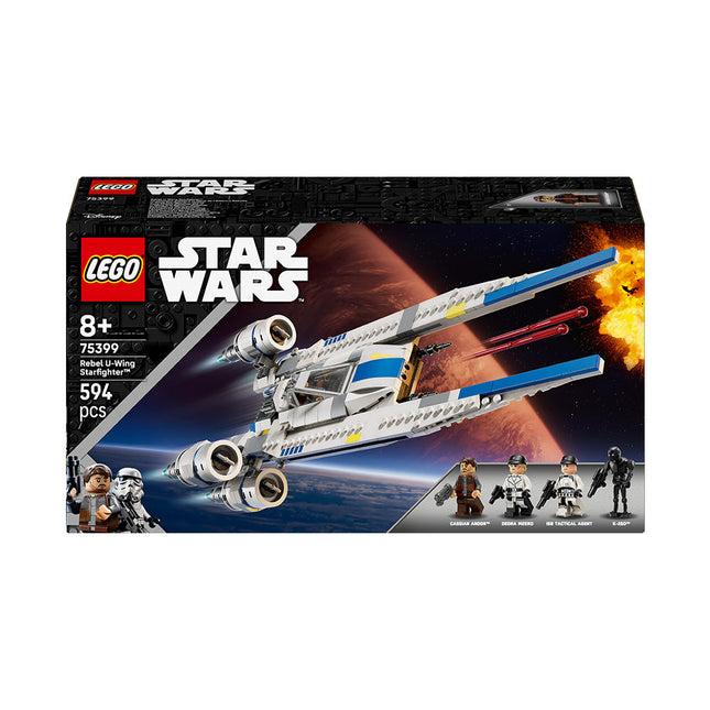 LEGO® Star Wars: Andor™ Rebel U-Wing Starfighter™ Buildable Vehicle Model 75399