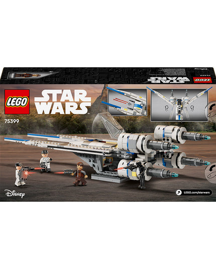 LEGO® Star Wars: Andor™ Rebel U-Wing Starfighter™ Buildable Vehicle Model 75399