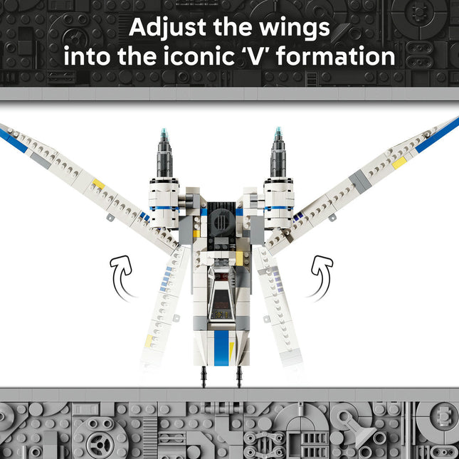LEGO® Star Wars: Andor™ Rebel U-Wing Starfighter™ Buildable Vehicle Model 75399