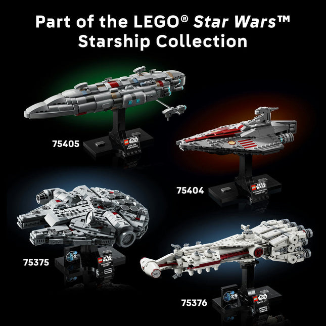 LEGO® Star Wars™ Kylo Ren’s Command Shuttle, Buildable Starship Model Kit 75406