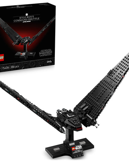 LEGO® Star Wars™ Kylo Ren’s Command Shuttle, Buildable Starship Model Kit 75406