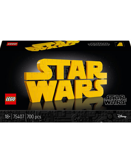 LEGO® Star Wars™ Brick-Built Star Wars Logo Sign 75407
