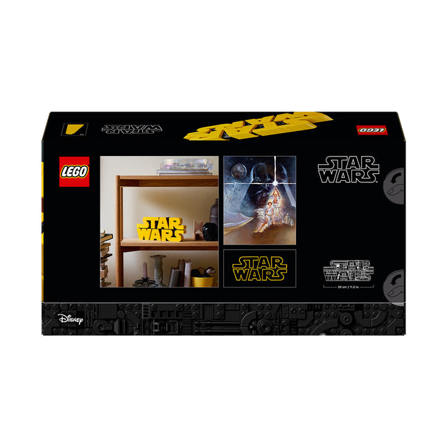 LEGO® Star Wars™ Brick-Built Star Wars Logo Sign 75407