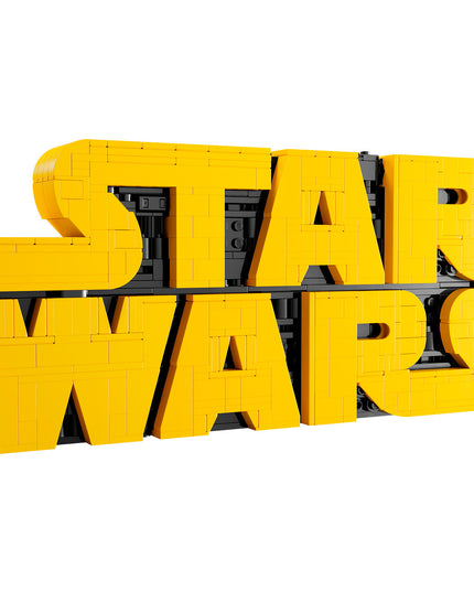 LEGO® Star Wars™ Brick-Built Star Wars Logo Sign 75407