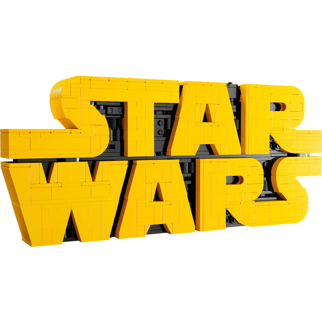 LEGO® Star Wars™ Brick-Built Star Wars Logo Sign 75407