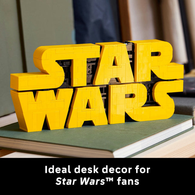 LEGO® Star Wars™ Brick-Built Star Wars Logo Sign 75407