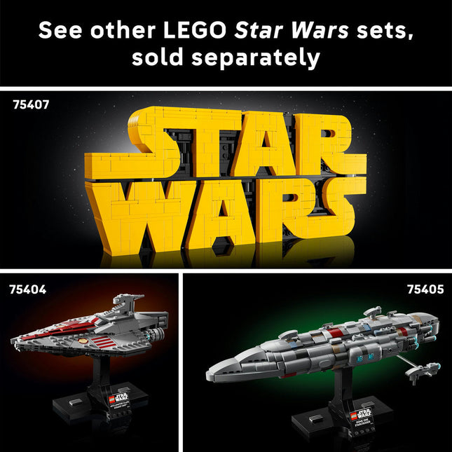 LEGO® Star Wars™ Jango Fett™ Helmet, Buildable Model Kit for Adults 75408