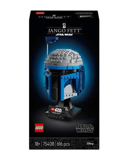 LEGO® Star Wars™ Jango Fett™ Helmet, Buildable Model Kit for Adults 75408