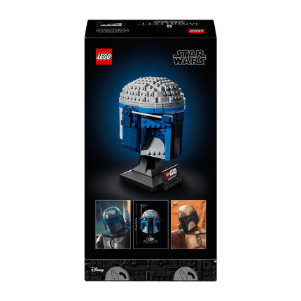 LEGO¬Æ Star Wars‚Ñ¢ Jango Fett‚Ñ¢ Helmet, Buildable Model Kit for Adults 75408