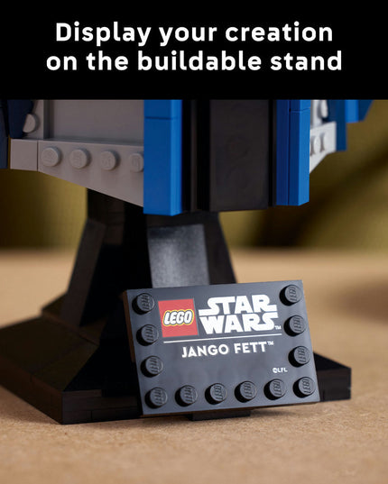 LEGO® Star Wars™ Jango Fett™ Helmet, Buildable Model Kit for Adults 75408