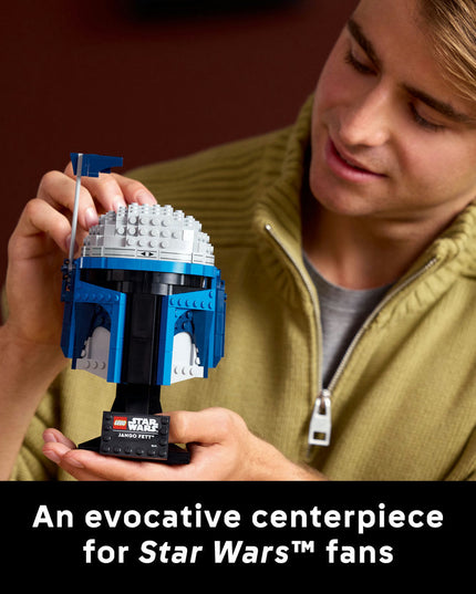 LEGO® Star Wars™ Jango Fett™ Helmet, Buildable Model Kit for Adults 75408