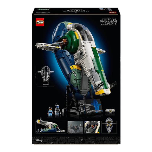 LEGO® Star Wars™ Jango Fett’s Firespray-Class Starship Display Set 75409