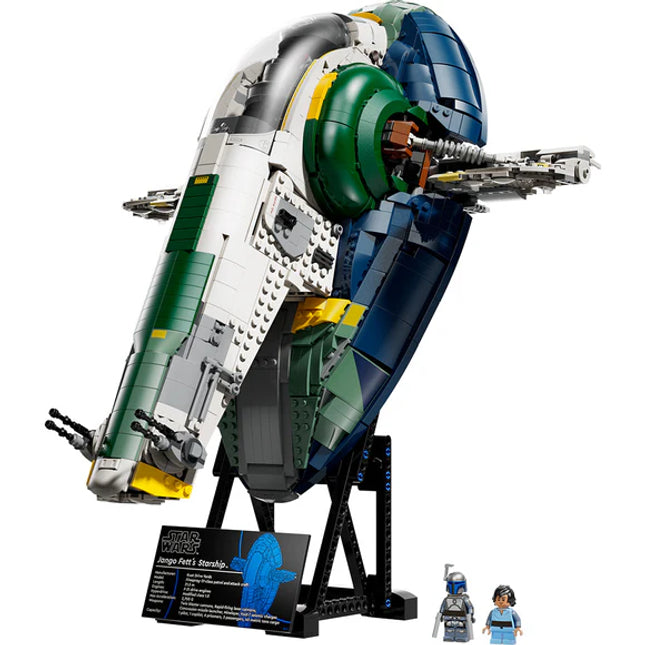 LEGO® Star Wars™ Jango Fett’s Firespray-Class Starship Display Set 75409