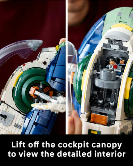 LEGO® Star Wars™ Jango Fett’s Firespray-Class Starship Display Set 75409