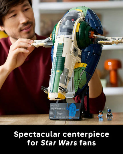 LEGO® Star Wars™ Jango Fett’s Firespray-Class Starship Display Set 75409