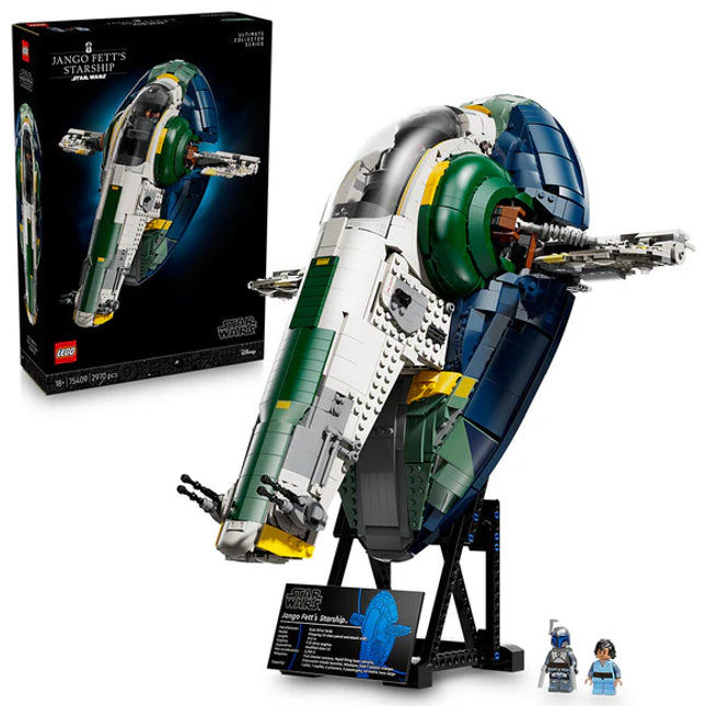 LEGO® Star Wars™ Jango Fett’s Firespray-Class Starship Display Set 75409