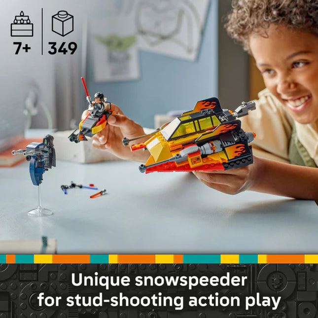 LEGO® Star Wars™ The Force Burner Snowspeeder™ Building Toy 75414