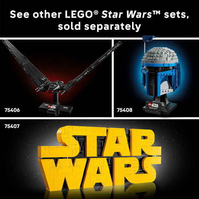 LEGO® Star Wars™ Kylo Ren™ Helmet, Buildable Model Kit for Adults 75415