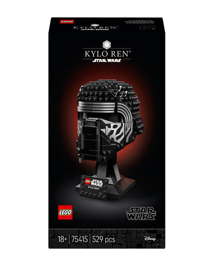 LEGO® Star Wars™ Kylo Ren™ Helmet, Buildable Model Kit for Adults 75415