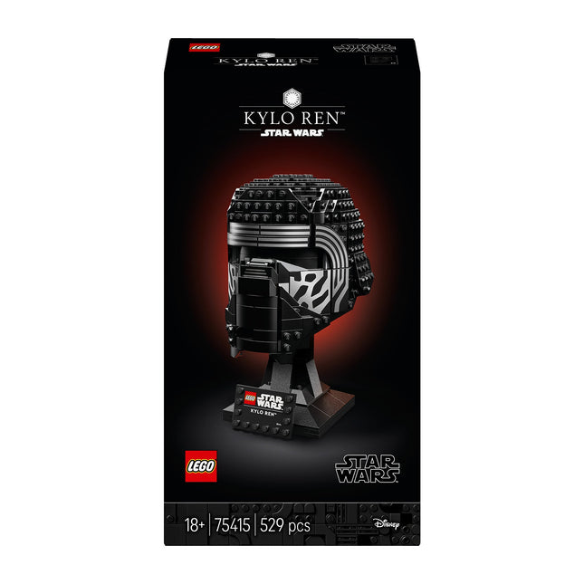 LEGO® Star Wars™ Kylo Ren™ Helmet, Buildable Model Kit for Adults 75415