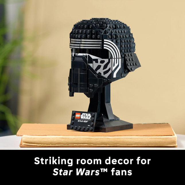 LEGO® Star Wars™ Kylo Ren™ Helmet, Buildable Model Kit for Adults 75415