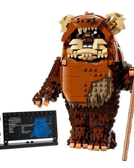 LEGO® Star Wars: Return of the Jedi™ Wicket the Ewok™, Buildable Model Kit 75430