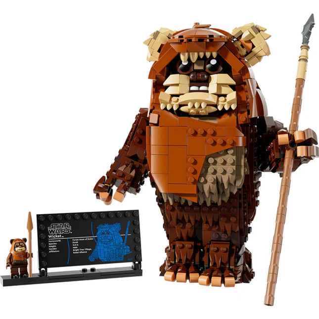 LEGO® Star Wars: Return of the Jedi™ Wicket the Ewok™, Buildable Model Kit 75430