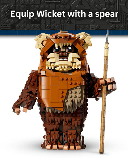 LEGO® Star Wars: Return of the Jedi™ Wicket the Ewok™, Buildable Model Kit 75430