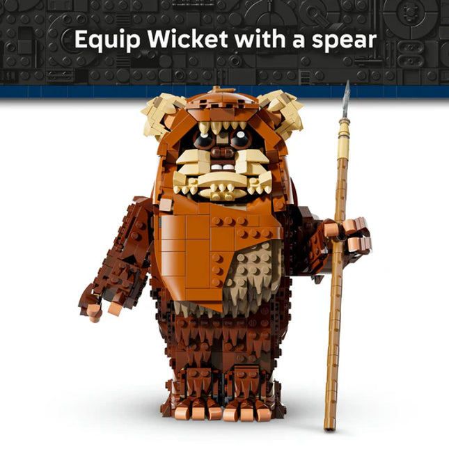 LEGO® Star Wars: Return of the Jedi™ Wicket the Ewok™, Buildable Model Kit 75430