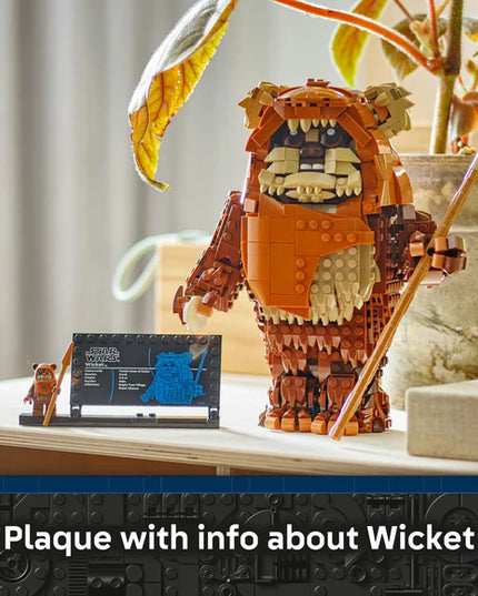 LEGO® Star Wars: Return of the Jedi™ Wicket the Ewok™, Buildable Model Kit 75430