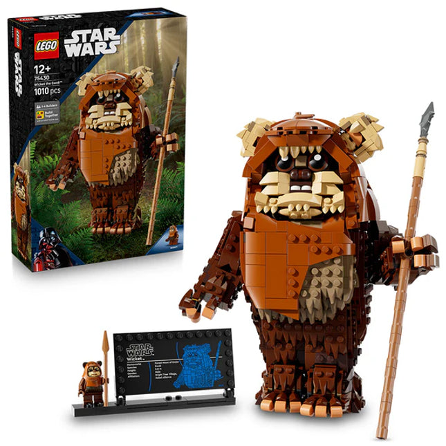 LEGO® Star Wars: Return of the Jedi™ Wicket the Ewok™, Buildable Model Kit 75430