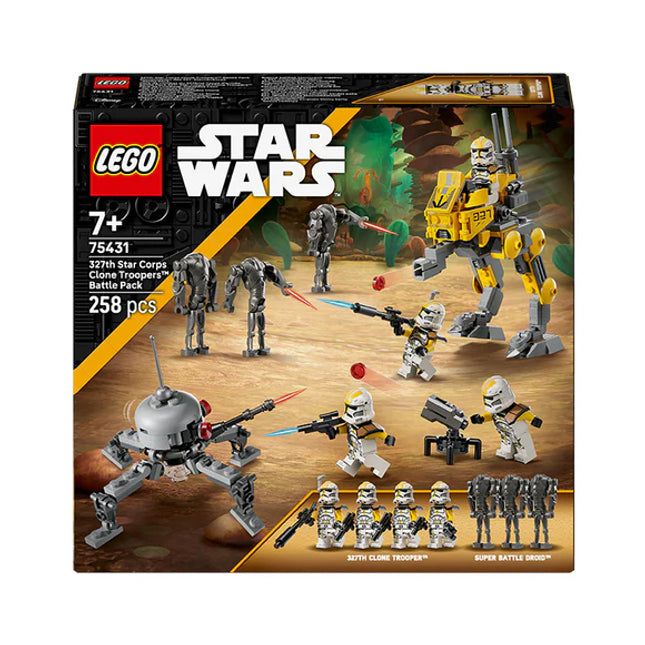 LEGO® Star Wars™ 327th Star Corps Clone Troopers™ Battle Pack, Gift Set 75431