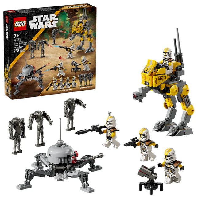 LEGO® Star Wars™ 327th Star Corps Clone Troopers™ Battle Pack, Gift Set 75431