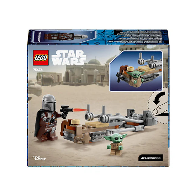 Star Wars The Mandalorian & Grogu's Speeder Bike 75436