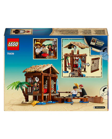 LEGO® ONE PIECE Windmill Village Hut Building Kit, Role-Play Pirate Toy 75636