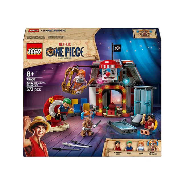 LEGO® ONE PIECE Buggy the Clown’s Circus Tent Model Building Kit 75637