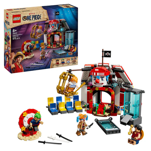LEGO® ONE PIECE Buggy the Clown’s Circus Tent Model Building Kit 75637