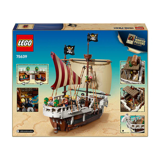 LEGO® ONE PIECE The Going Merry Pirate Ship, Boat Set Building Toy 75639