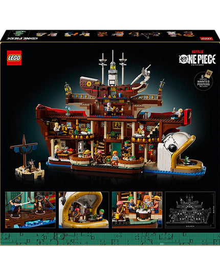 LEGO® ONE PIECE The Baratie Floating Restaurant, Anime Gift Model Kit 75640