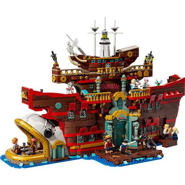LEGO® ONE PIECE The Baratie Floating Restaurant, Anime Gift Model Kit 75640