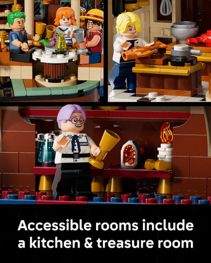 LEGO® ONE PIECE The Baratie Floating Restaurant, Anime Gift Model Kit 75640