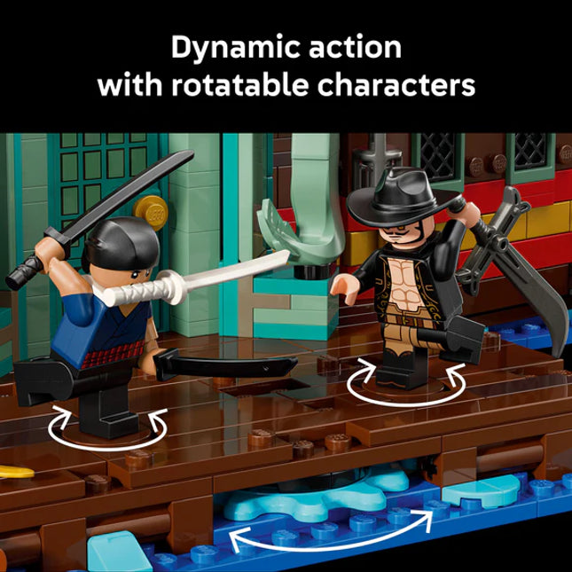 LEGO® ONE PIECE The Baratie Floating Restaurant, Anime Gift Model Kit 75640