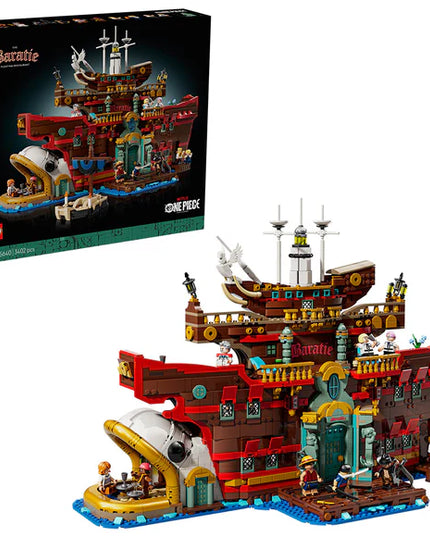 LEGO® ONE PIECE The Baratie Floating Restaurant, Anime Gift Model Kit 75640