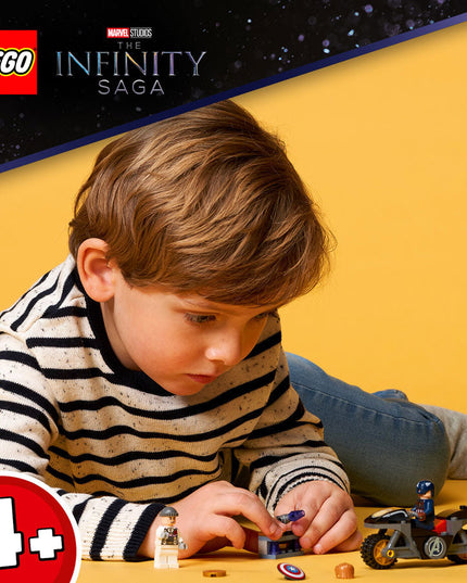 LEGO® Marvel Super Heroes Captain America and Hydra Face-Off 76189