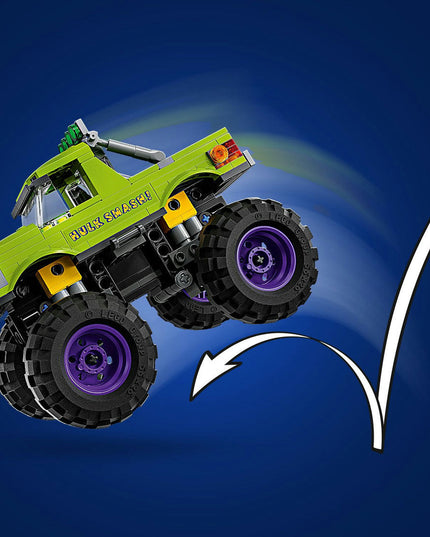 LEGO® ǀ Marvel The Hulk Truck vs. Thanos Super Hero Building Toy Vehicle 76312