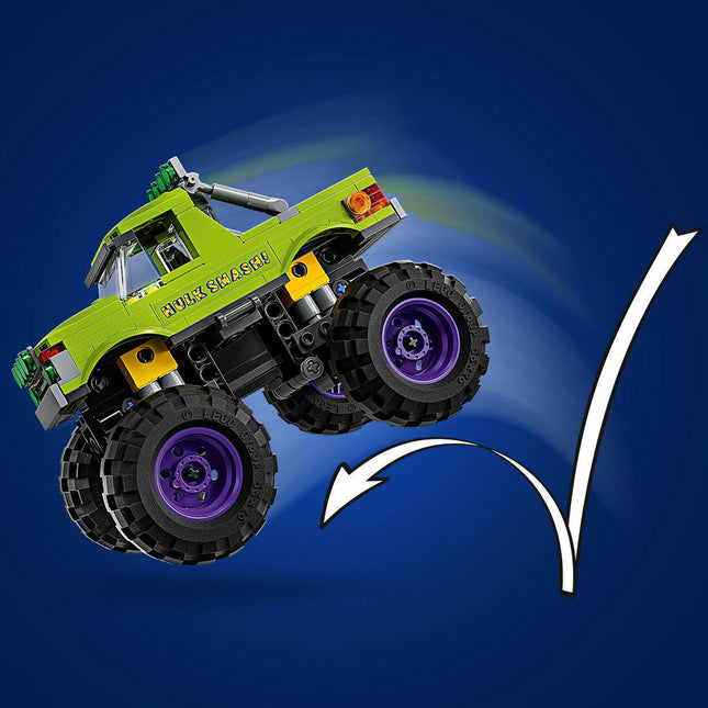 LEGO® ǀ Marvel The Hulk Truck vs. Thanos Super Hero Building Toy Vehicle 76312