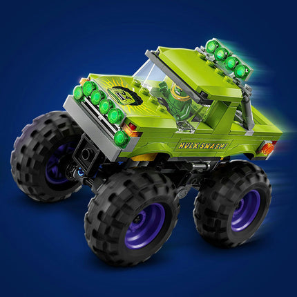 LEGO¬Æ «Ä Marvel The Hulk Truck vs. Thanos Super Hero Building Toy Vehicle 76312