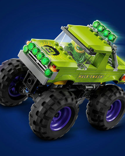 LEGO® ǀ Marvel The Hulk Truck vs. Thanos Super Hero Building Toy Vehicle 76312